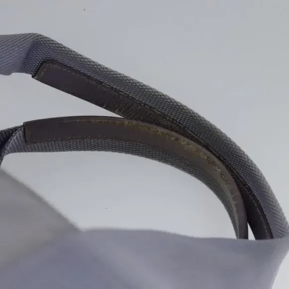 PRADA Boston Bag Nylon Purple Silver